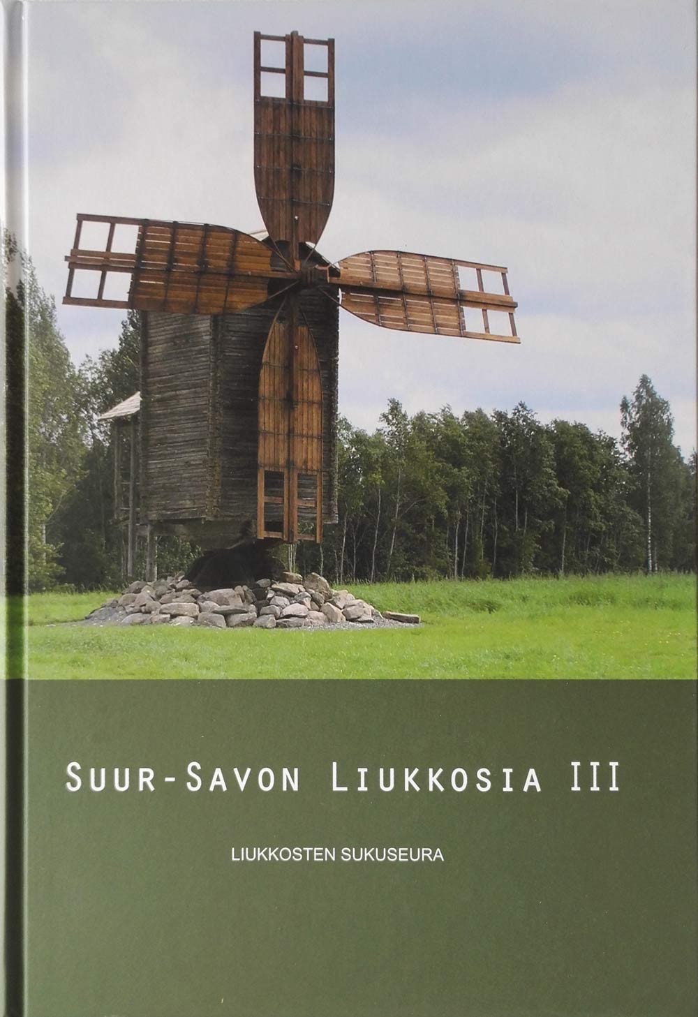 Book cover of the Liukkonen family history nro 3.