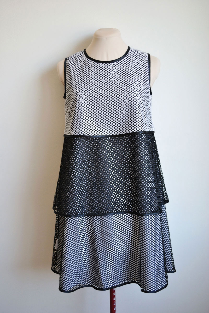 Myrsky & Mylväys exhibition dress.