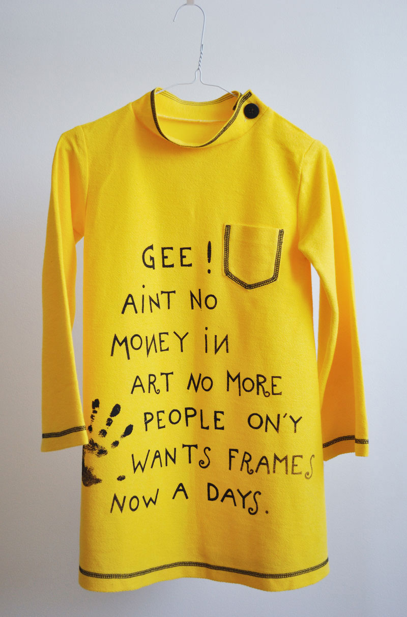 Yellow Kid shirt.