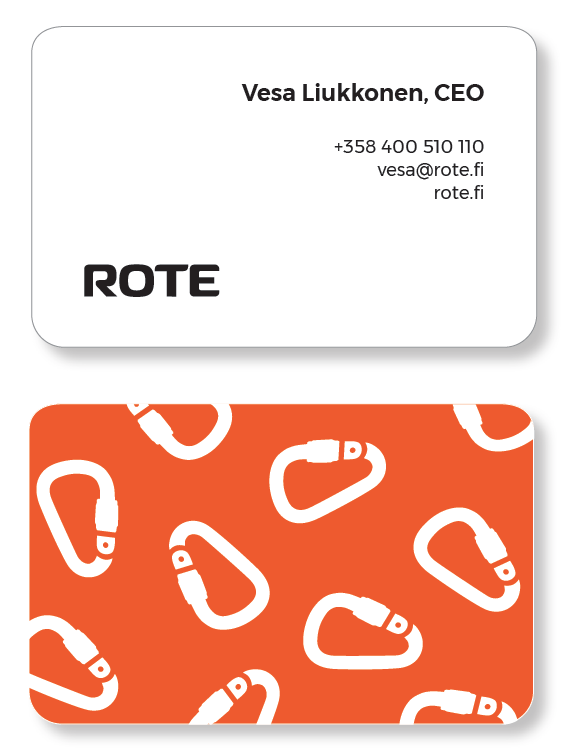 Rote business card